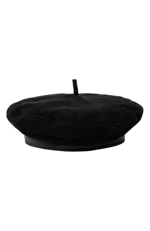 Suede Beret
