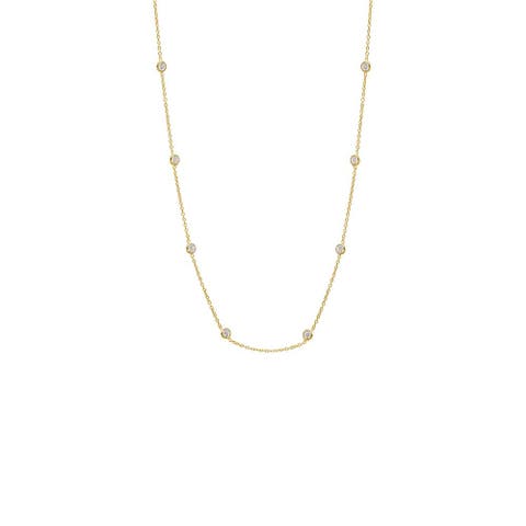 Diamond By The Yard Necklace