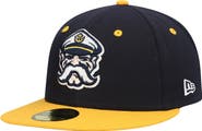 New Era Men's New Era Navy Lake County Captains Authentic Collection Team Alternate 59FIFTY Fitted Hat