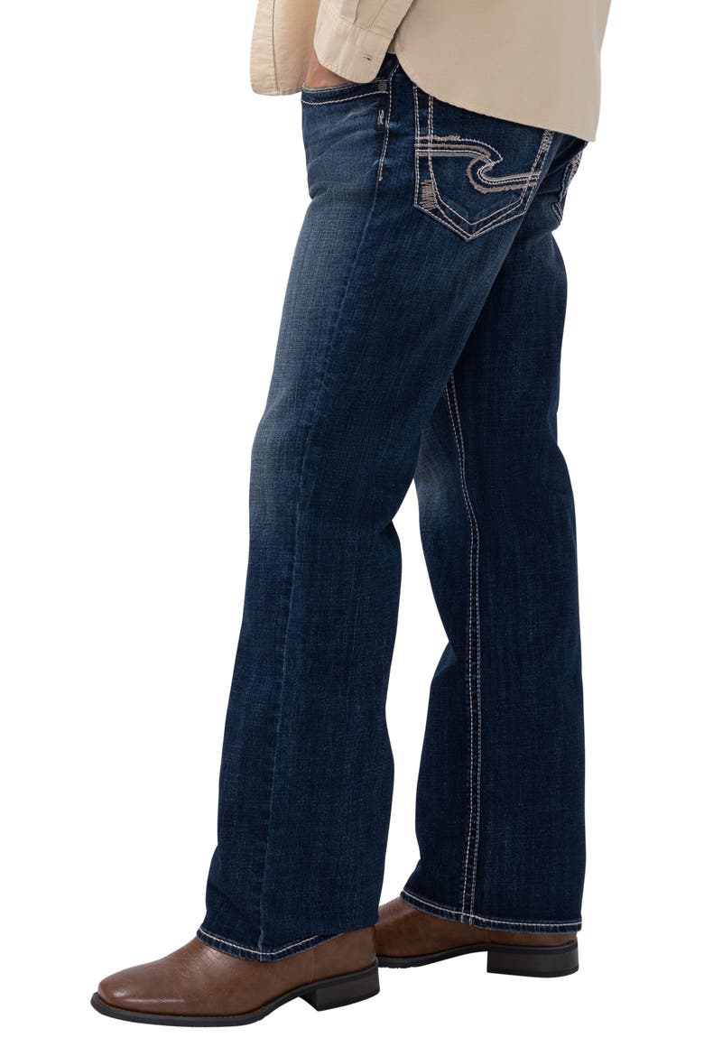 Zac Relaxed Fit Straight Leg Jeans, Alternate, color, BOLD