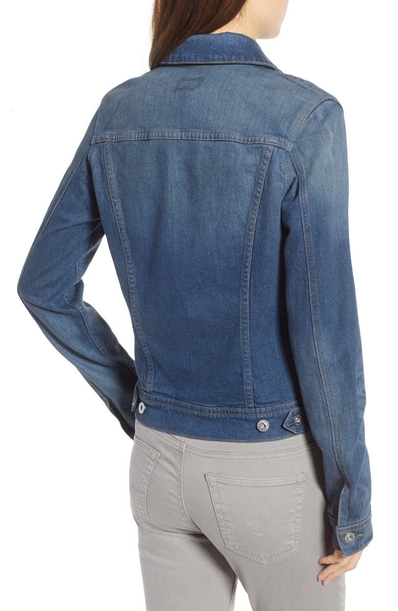 AG Robyn Denim Jacket, Alternate, color, Indigo Karma