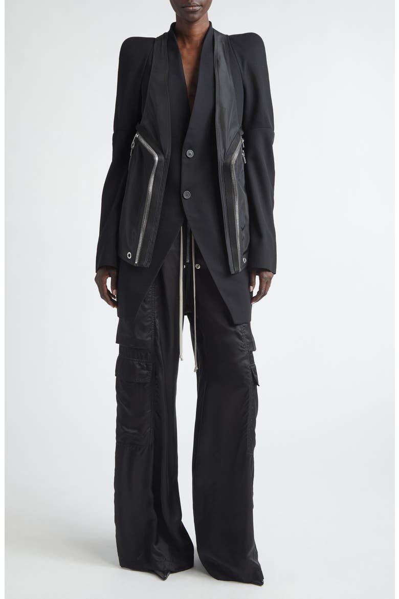 Temple Bauhaus Vest, Alternate, color, BLACK