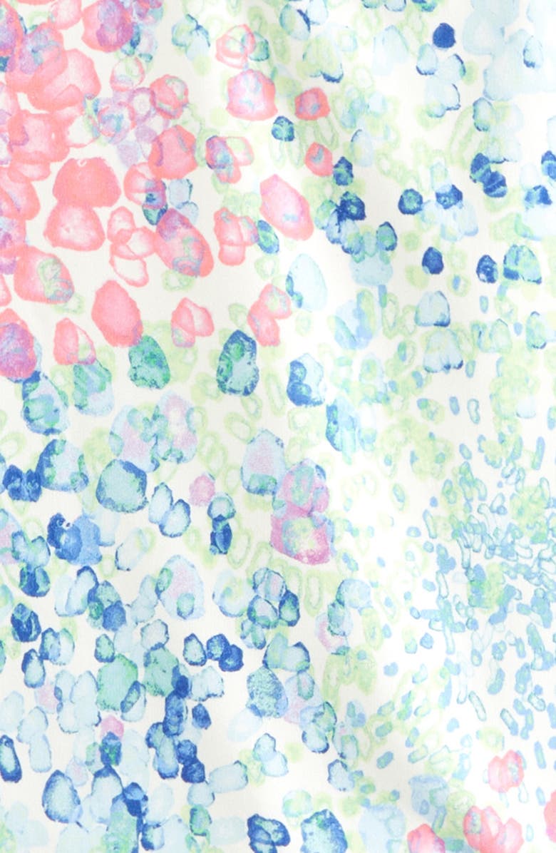 Zella Girl Kids' Twist & Turn Tank, Alternate, color, Green Verde Rainbow Pebbles