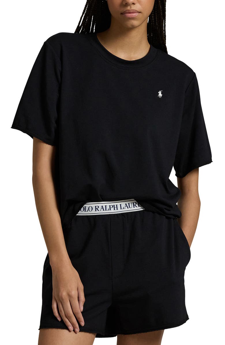 Polo Ralph Lauren Short Pajamas, Alternate, color, Polo Black