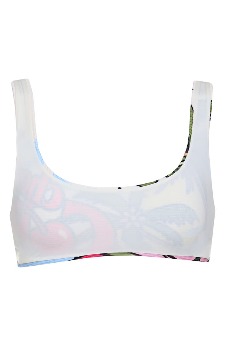 Maaji Gwen Reversible Bikini Top, Alternate, color, White