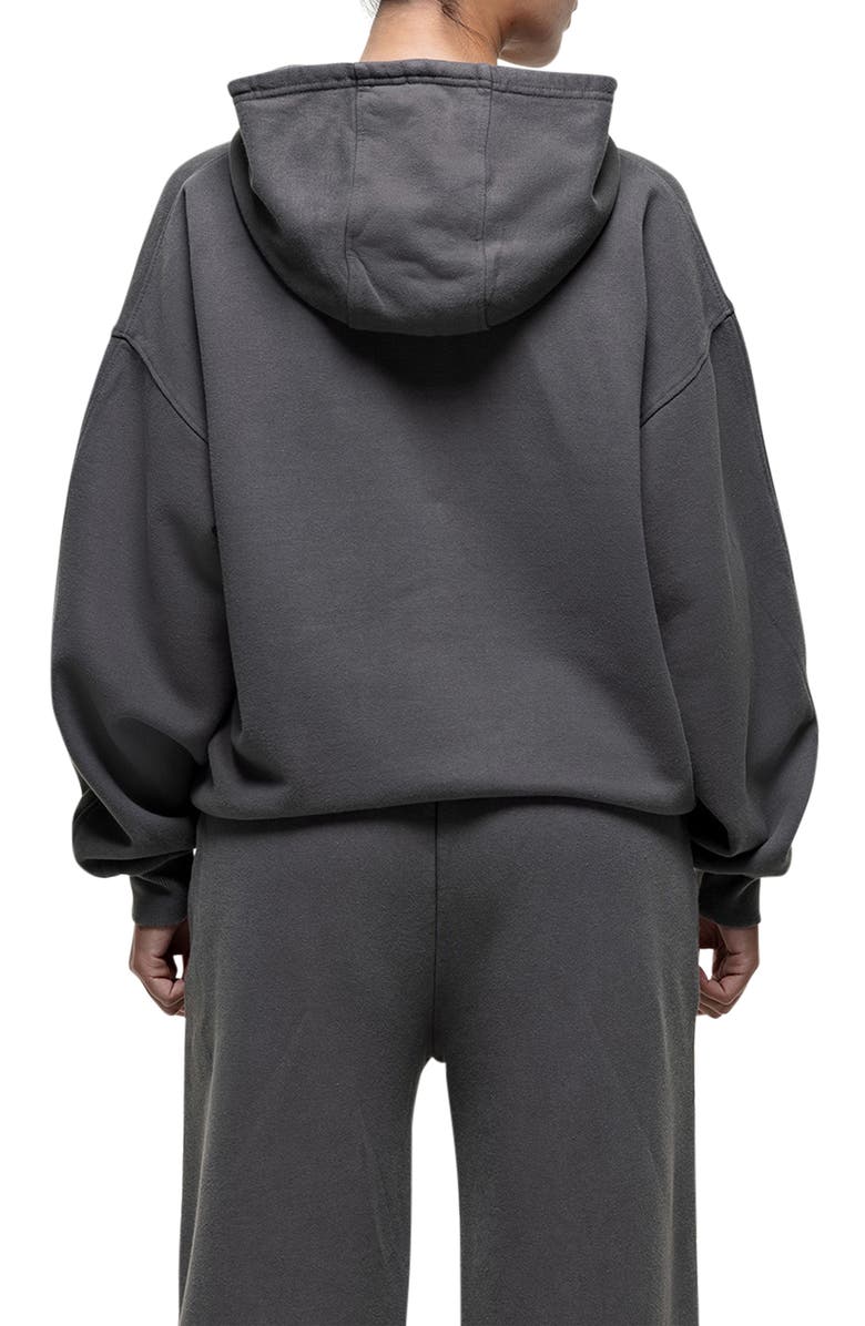 Good For Nothing Vintage Grey Relaxed Hoodie, Alternate, color, Grey