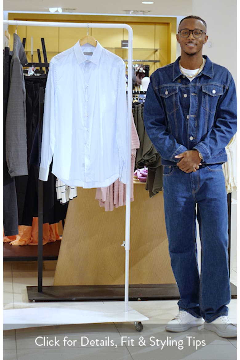 Regular Fit Stripe Dress Shirt video