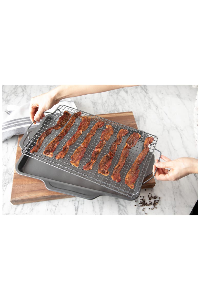 Pro-Release Nonstick 10-Piece Bakeware Set, Alternate, color, BLACK