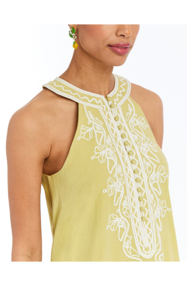 Mestiza New York Merida Mini Dress, Alternate, color, Yellow