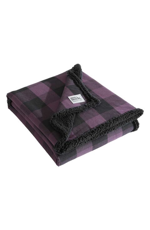 Cabin Plaid Throw Blanket