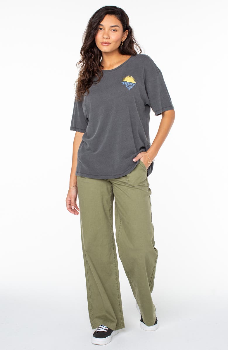 Roxy Swell Seeker Oversize Graphic T-Shirt, Alternate, color, Phantom