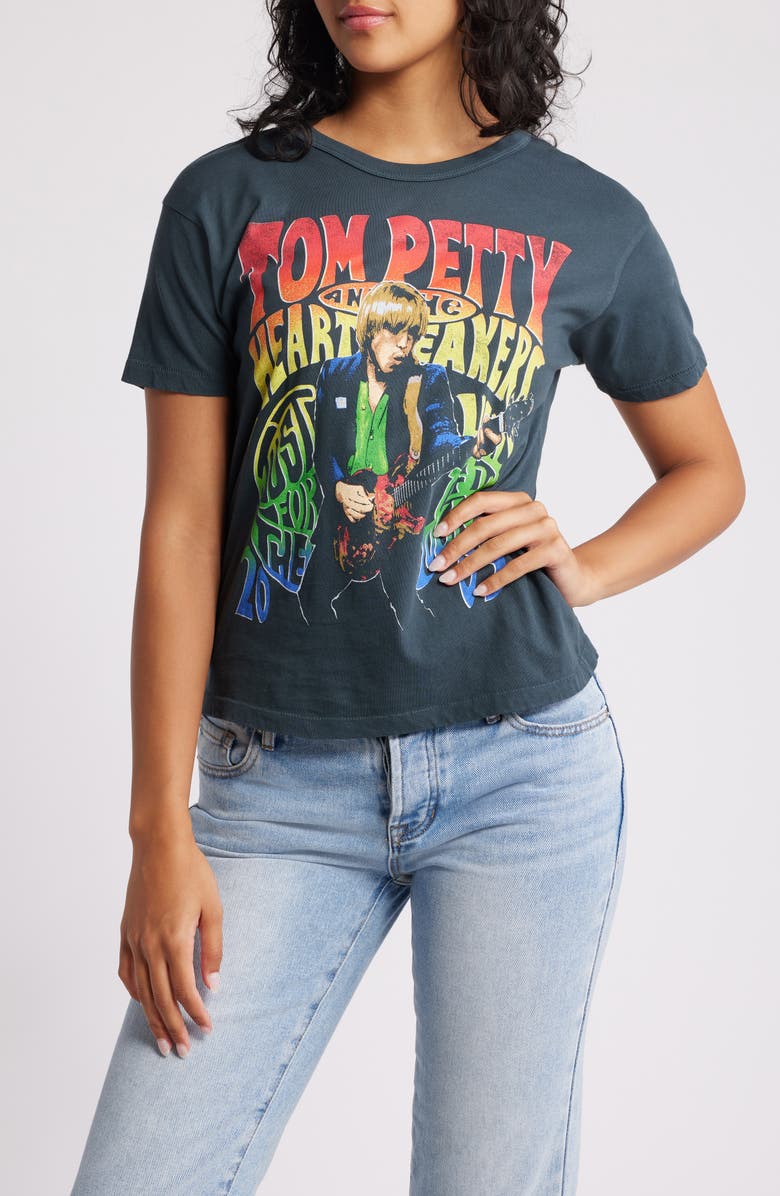 Daydreamer Tom Petty 2005 Tour Cotton Graphic T-Shirt, Main, color, 