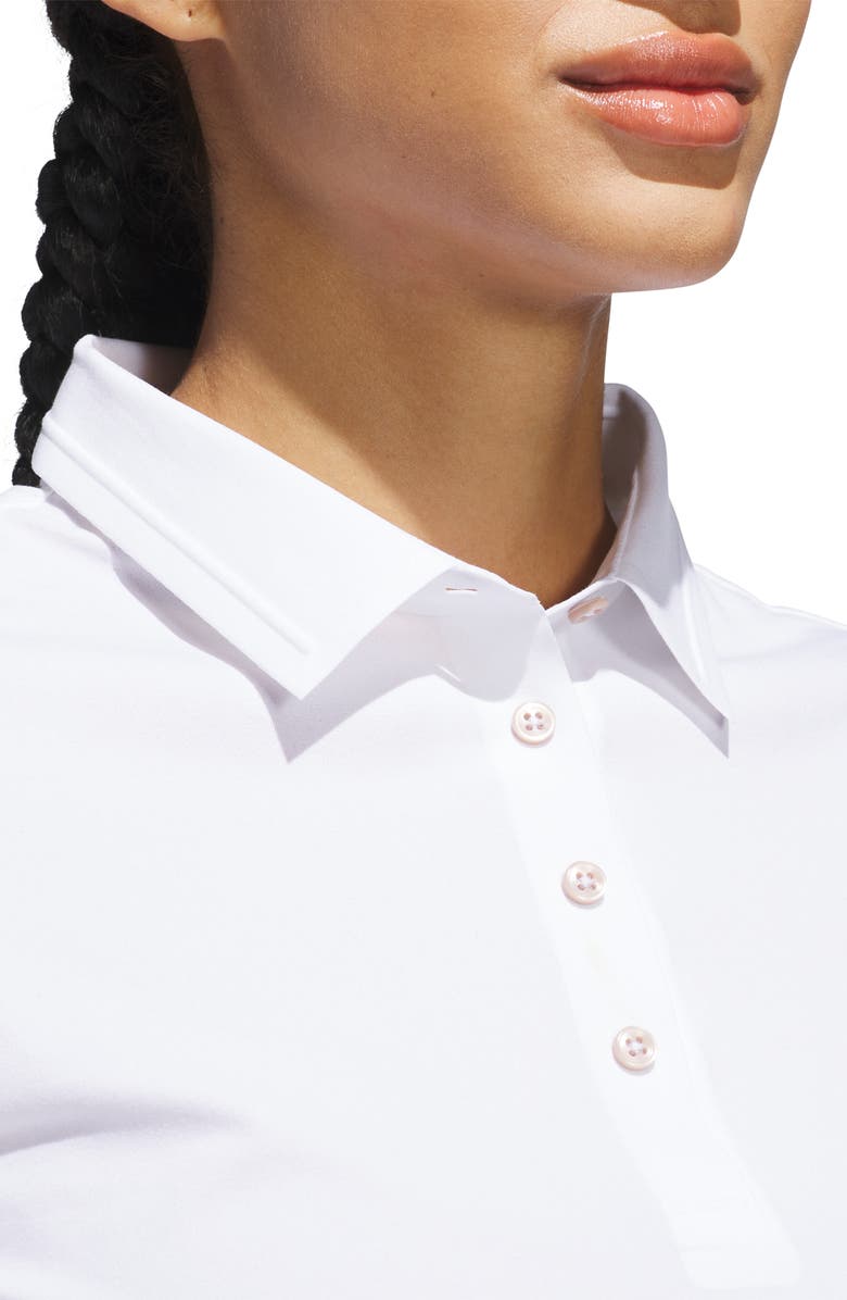 adidas Ultimate365 Tour Twist Knit Polo, Alternate, color, White