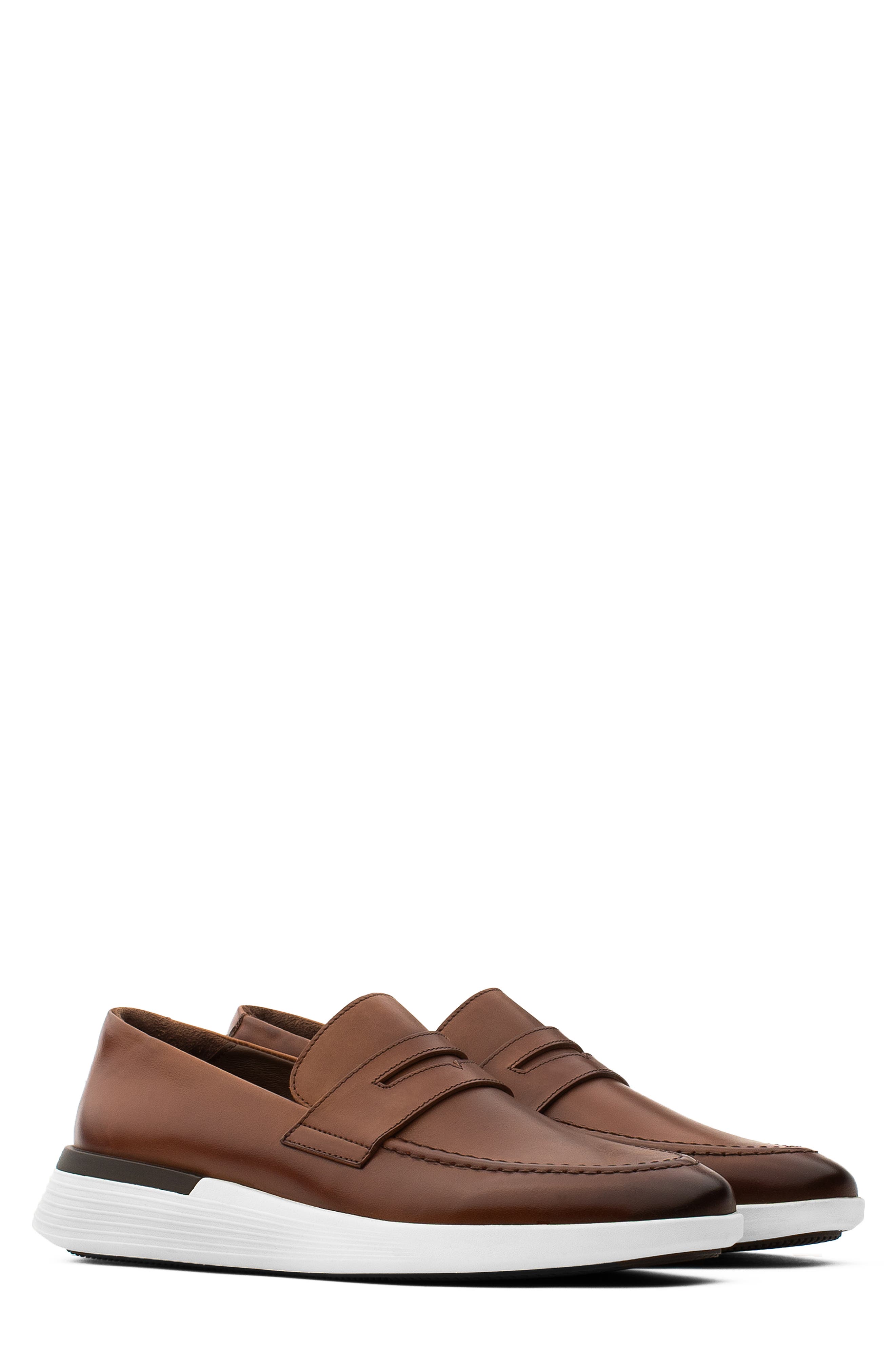 Crossover™ Loafer, Main, color, MAPLE / WHITE