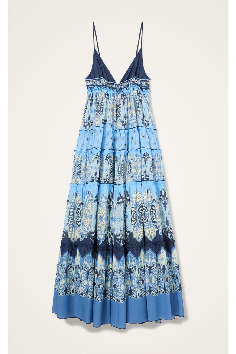 Nymph Dress, Alternate, color, Cocoon Placée Blue