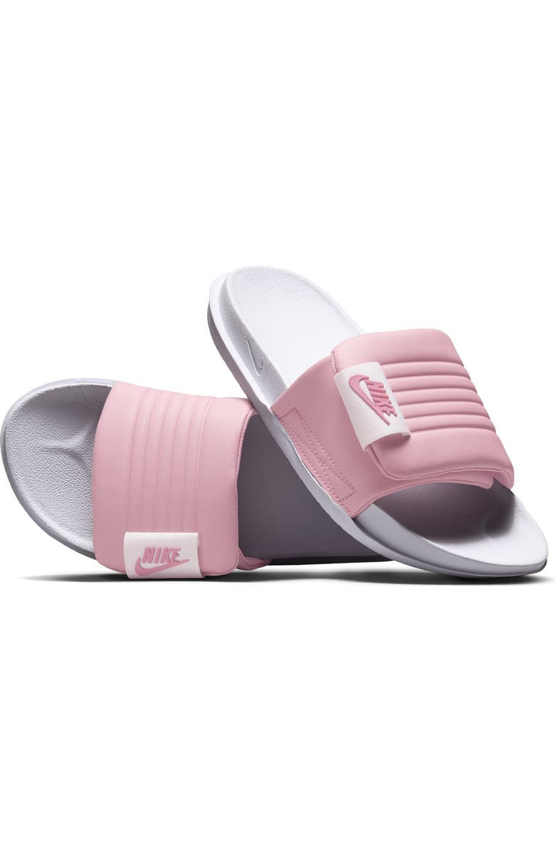 Nike Offcourt Slide Sandal, Alternate, color, White/ Elemental Pink