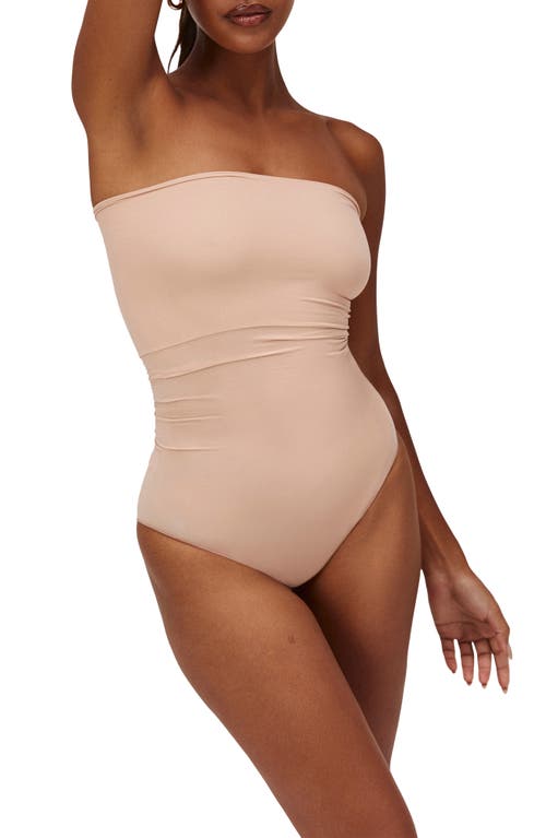 NOODY NOODY ULTRA-THIN SEAMLESS FORMING STRAPLESS BODYSUIT