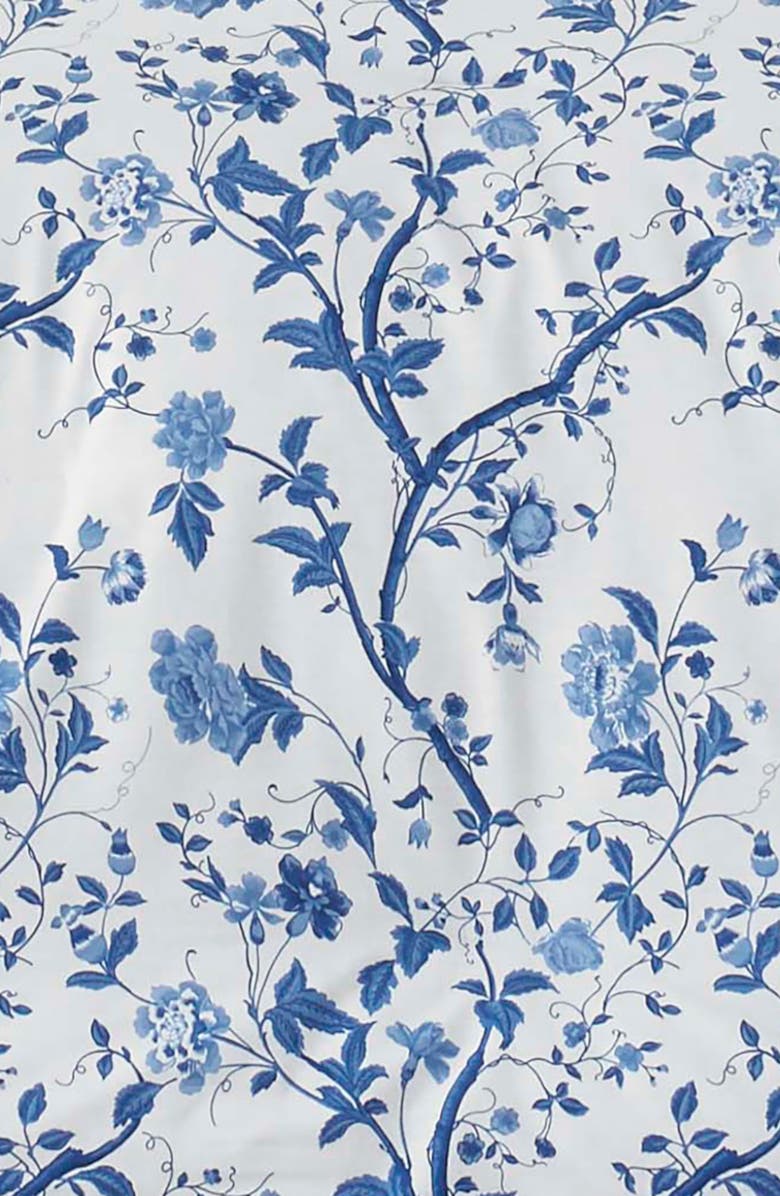 Laura Ashley Elise Duvet Cover & Shams Set, Alternate, color, China Blue