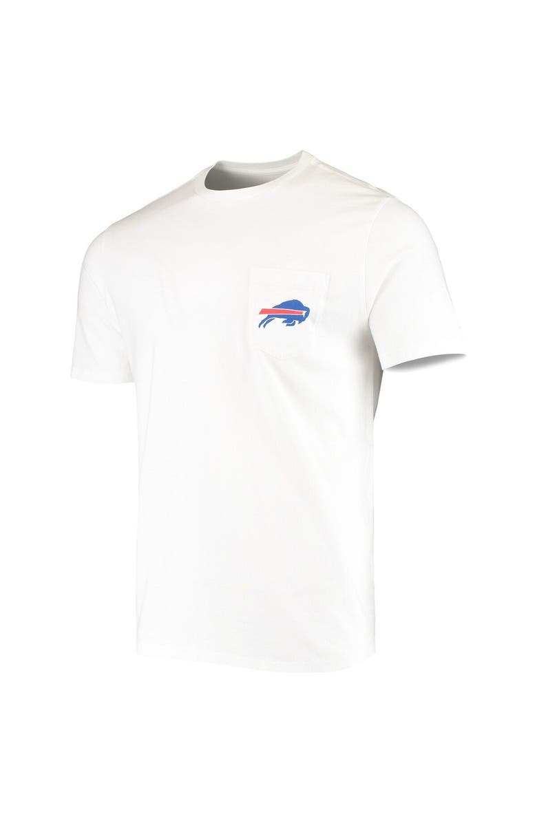 vineyard vines Men's Vineyard Vines White Buffalo Bills Big & Tall Helmet T-Shirt, Alternate, color, 