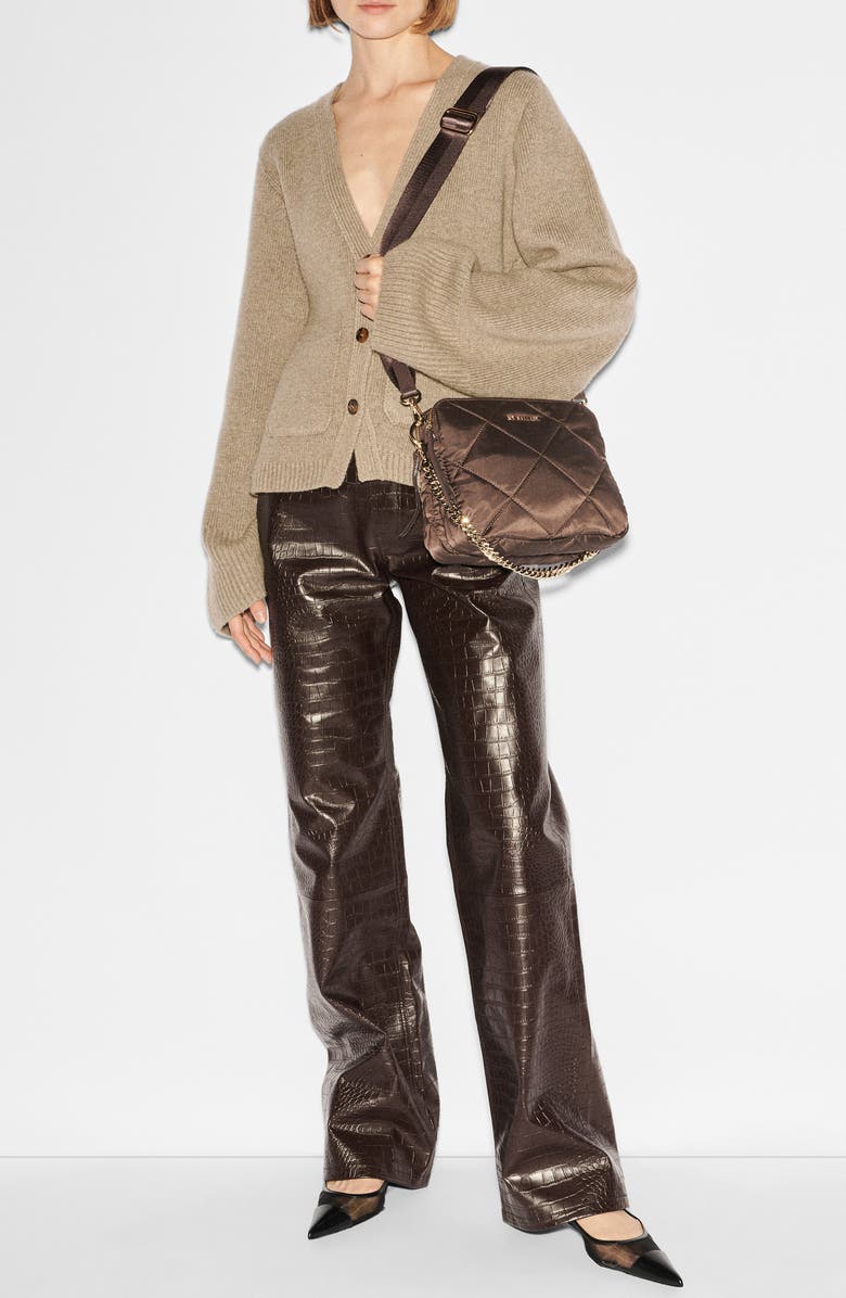 MZ Wallace Madison Quilted Nylon Crossbody Bag, Alternate, color,