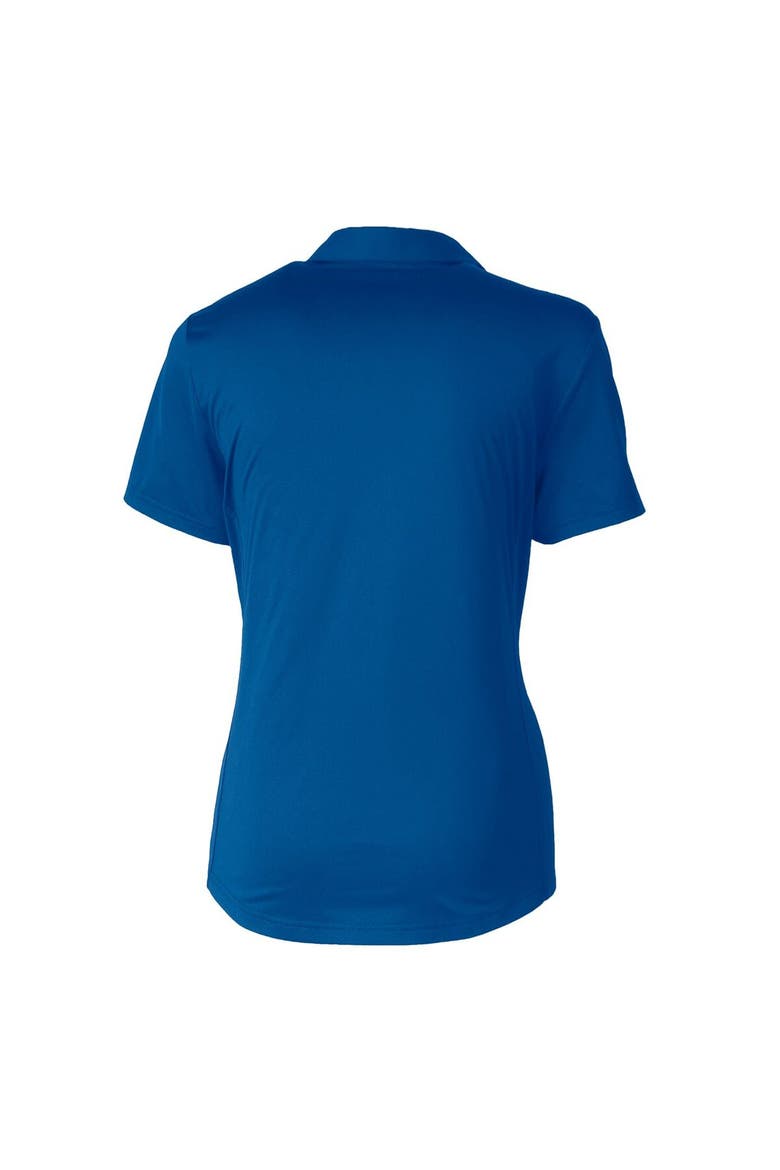 Women's Cutter & Buck Royal BYU Cougars Prospect Textured Stretch Polo, Alternate, color, Royal