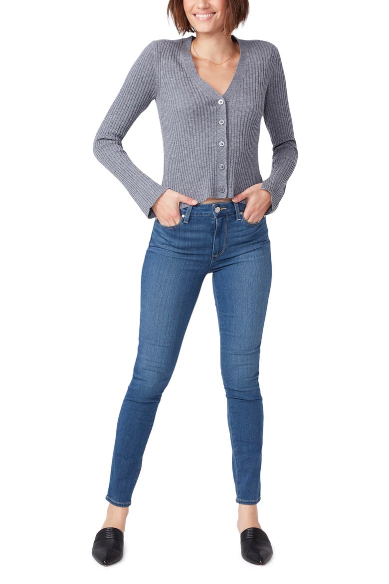 Susan Cardigan, Alternate, color, HEATHER GREY