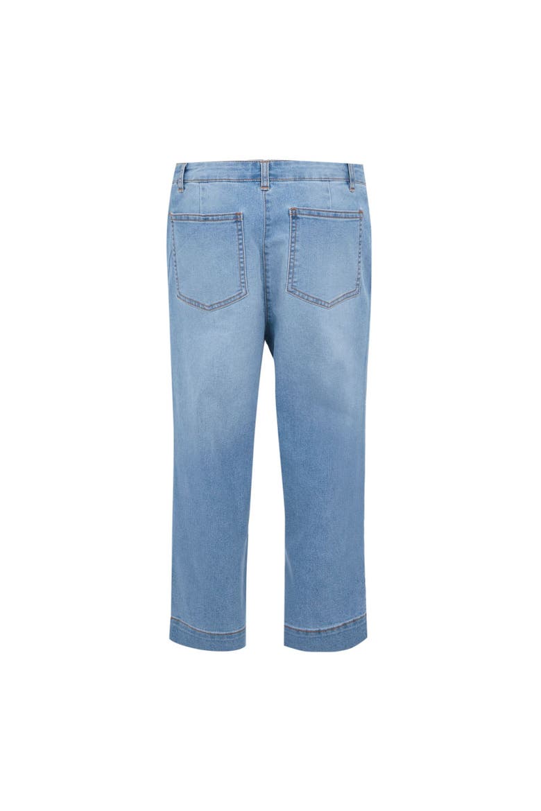 Bayletta Capri Trousers, Alternate, color, True Denim Light Blue