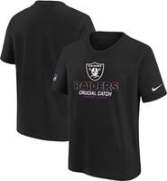 Nike Youth Nike Black Las Vegas Raiders 2024 NFL Crucial Catch T-Shirt