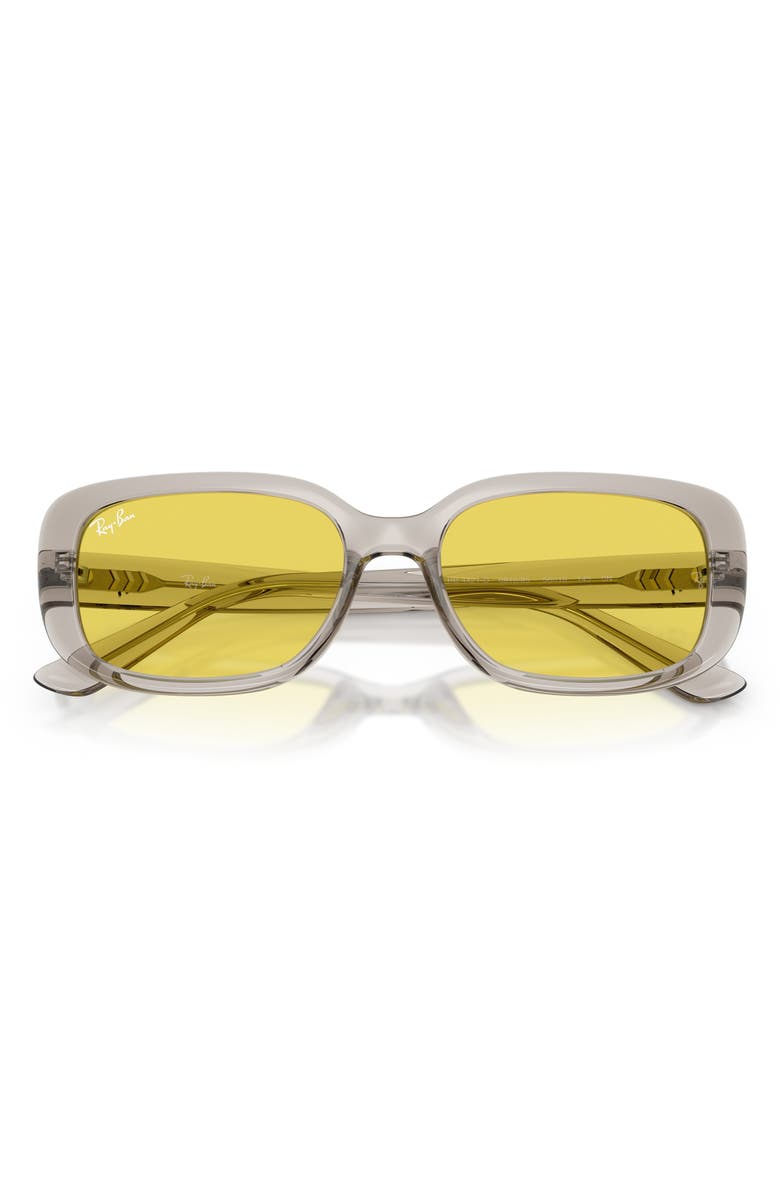 Ray-Ban 56mm Pillow Sunglasses, Alternate, color, Yellow