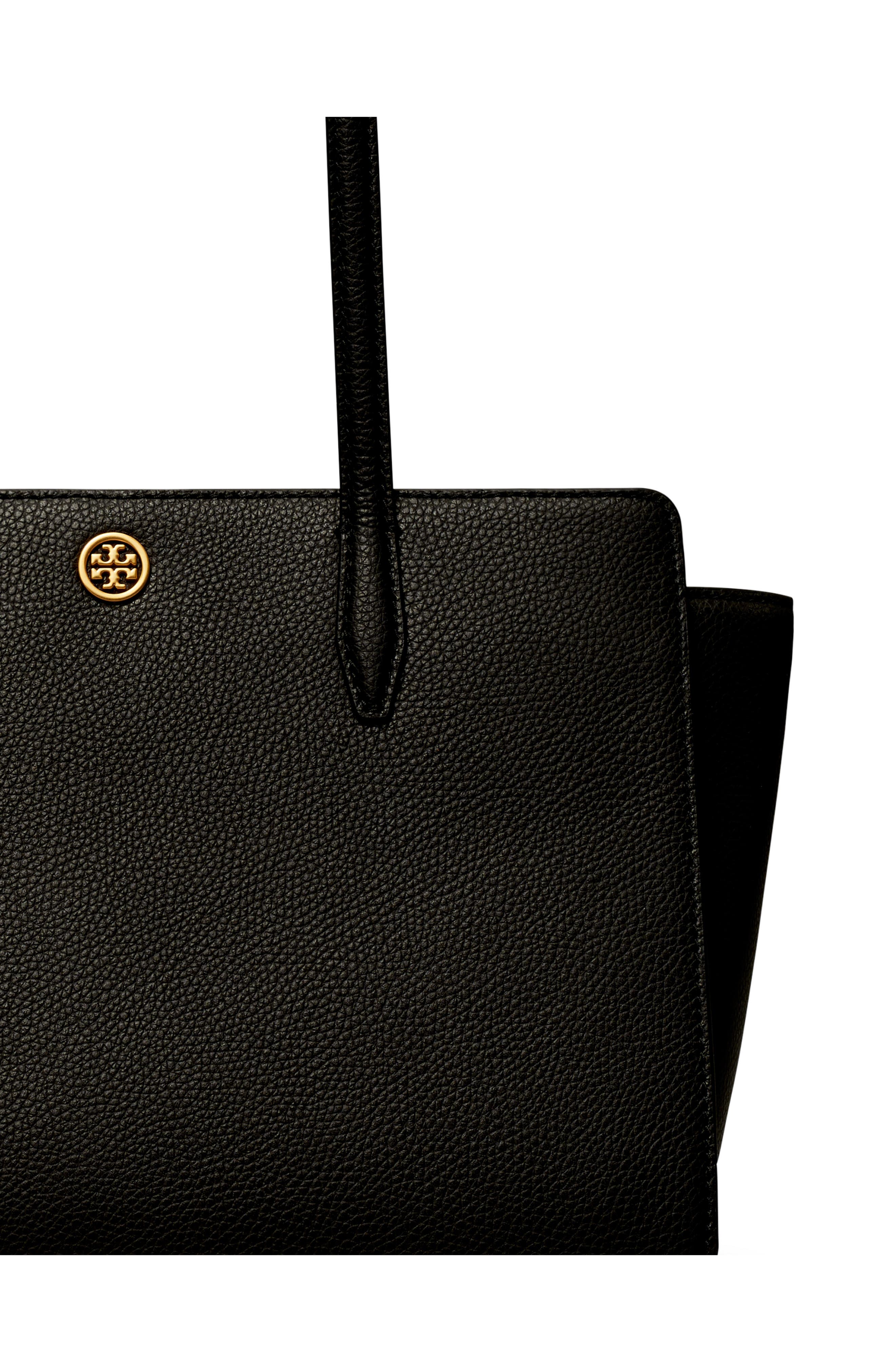 Tory Burch Robinson Small Leather Tote, Alternate, color, 