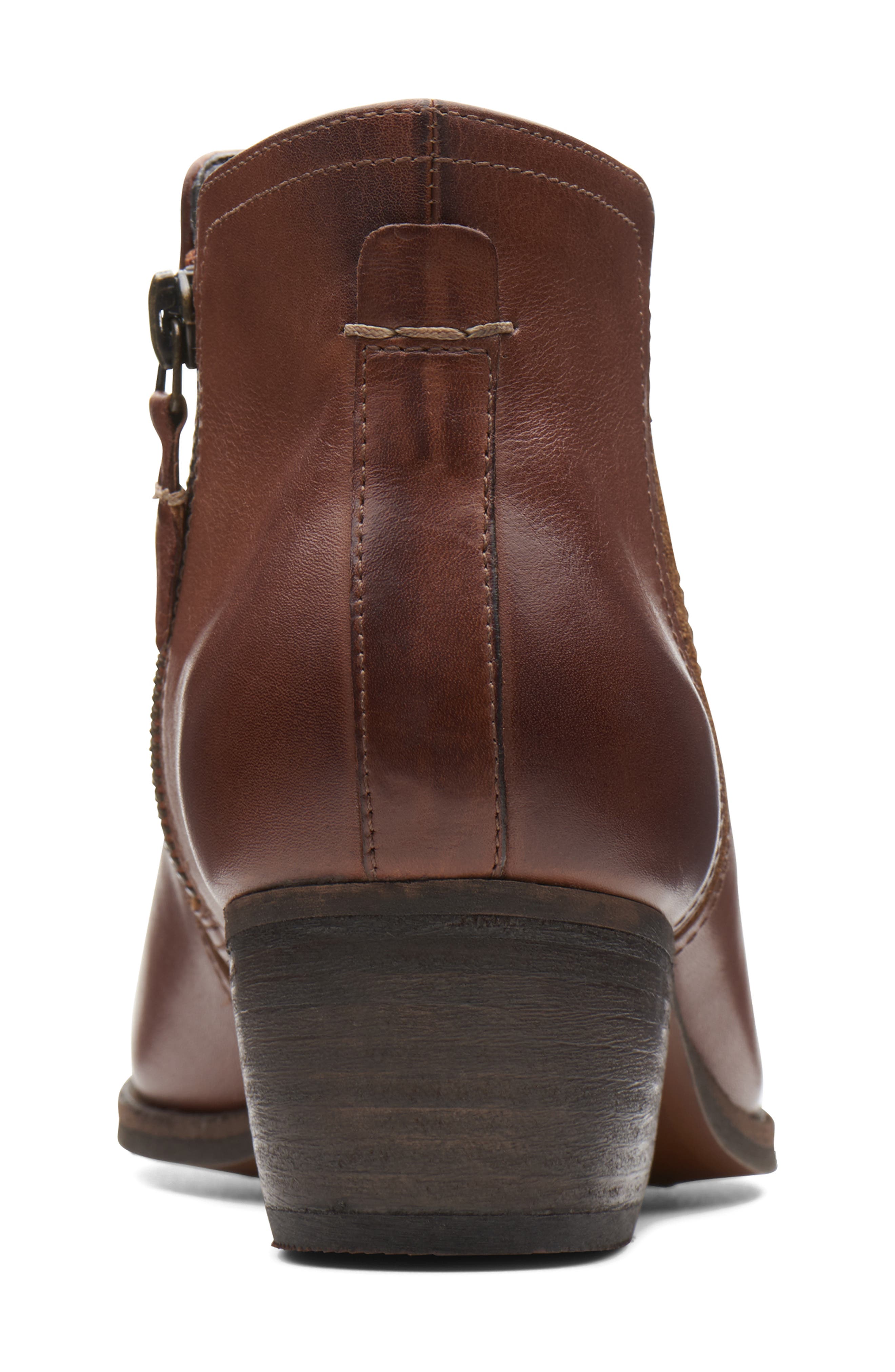 Clarks<sup>®</sup> Maypearl Ramie Bootie, Alternate, color, 