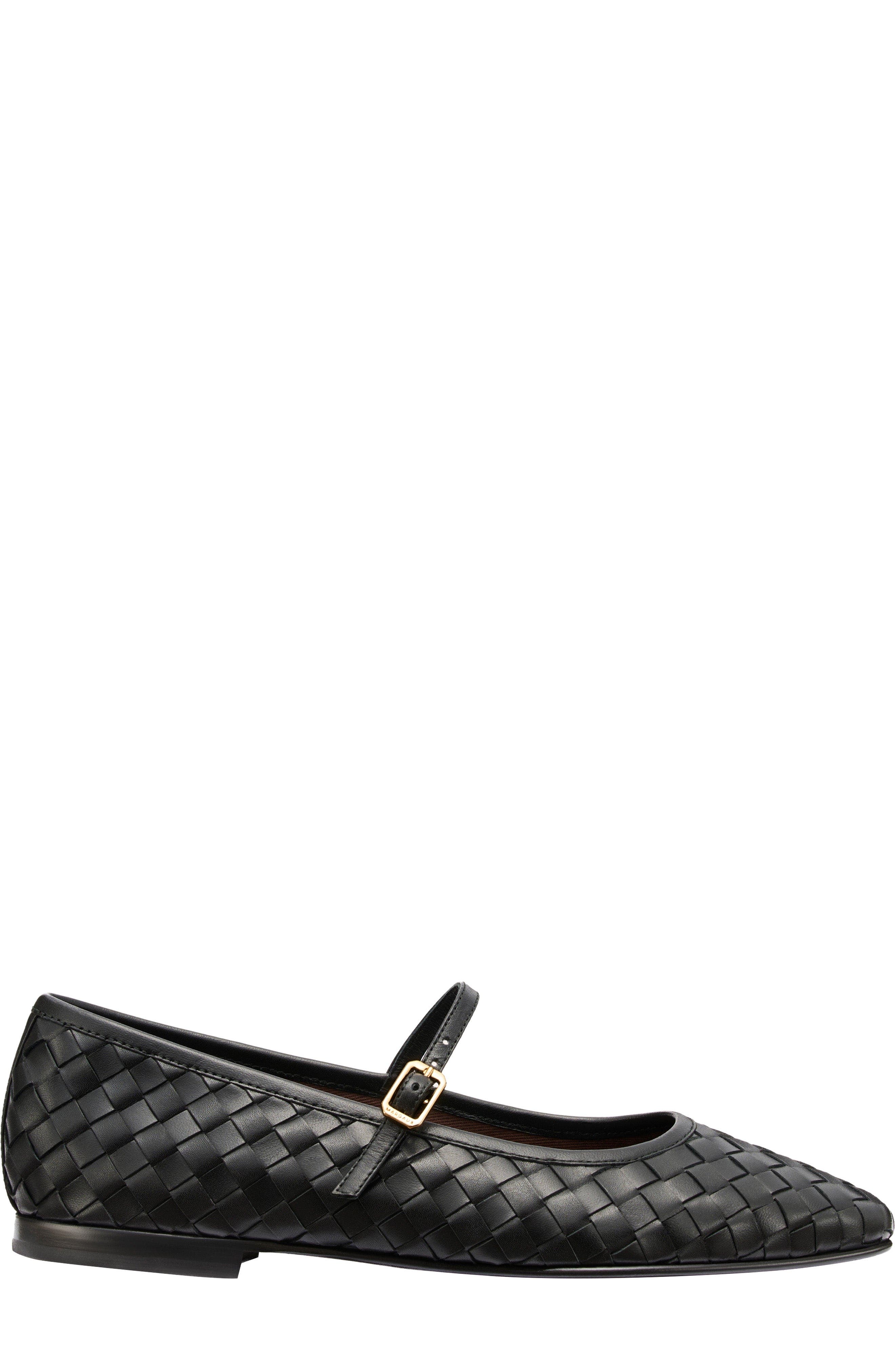 Black Woven Pasado Nappa