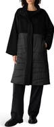 Eileen Fisher Stand Collar Coat