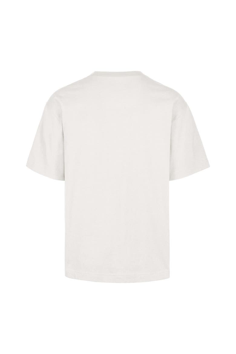 Men's '47  White Philadelphia 76ers City Edition Shifty Foundation T-Shirt, Alternate, color, White