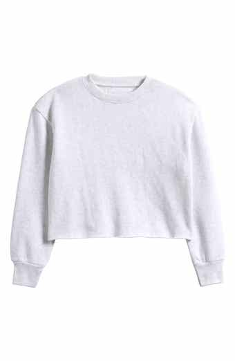 Kids' Crop Crewneck Sweatshirt