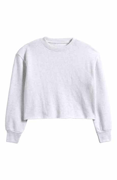 Kids' Crop Crewneck Sweatshirt