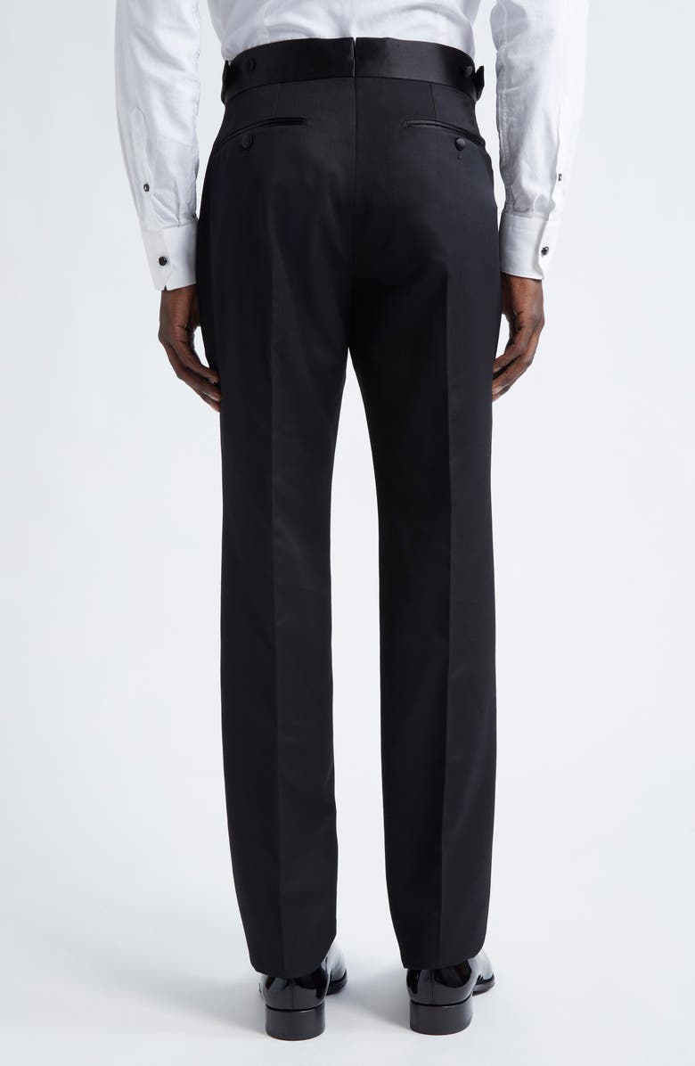 TOM FORD Atticus Dinner Trousers, Alternate, color, Lb999 Black