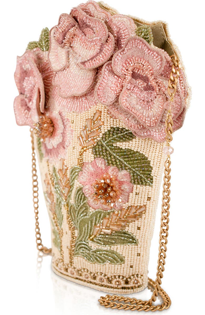 Mary Frances Accessories Sweet Pink Crossbody Handbag, Alternate, color, Pink