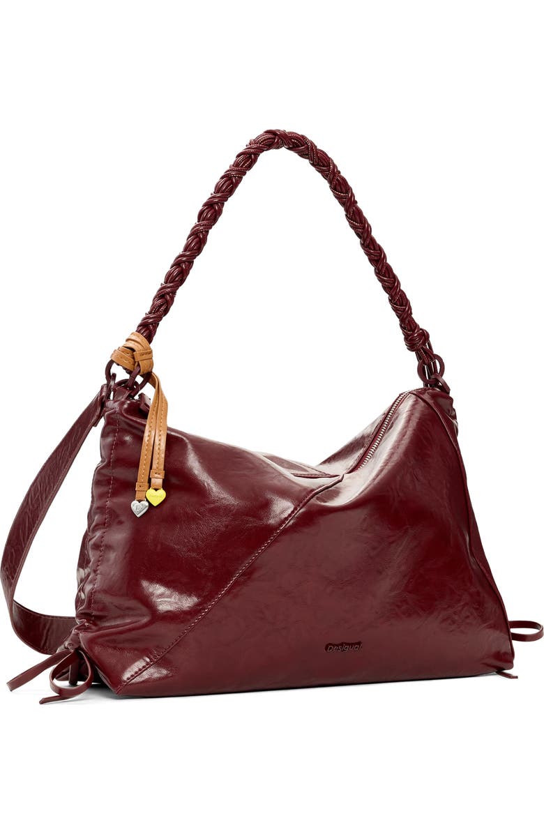 Desigual Faux Leather Shoulder Bag, Alternate, color,