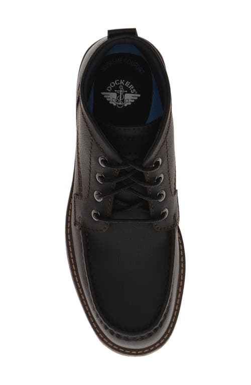 Dockers Mens Weston Lightweight Lugged Casual Boot In Black