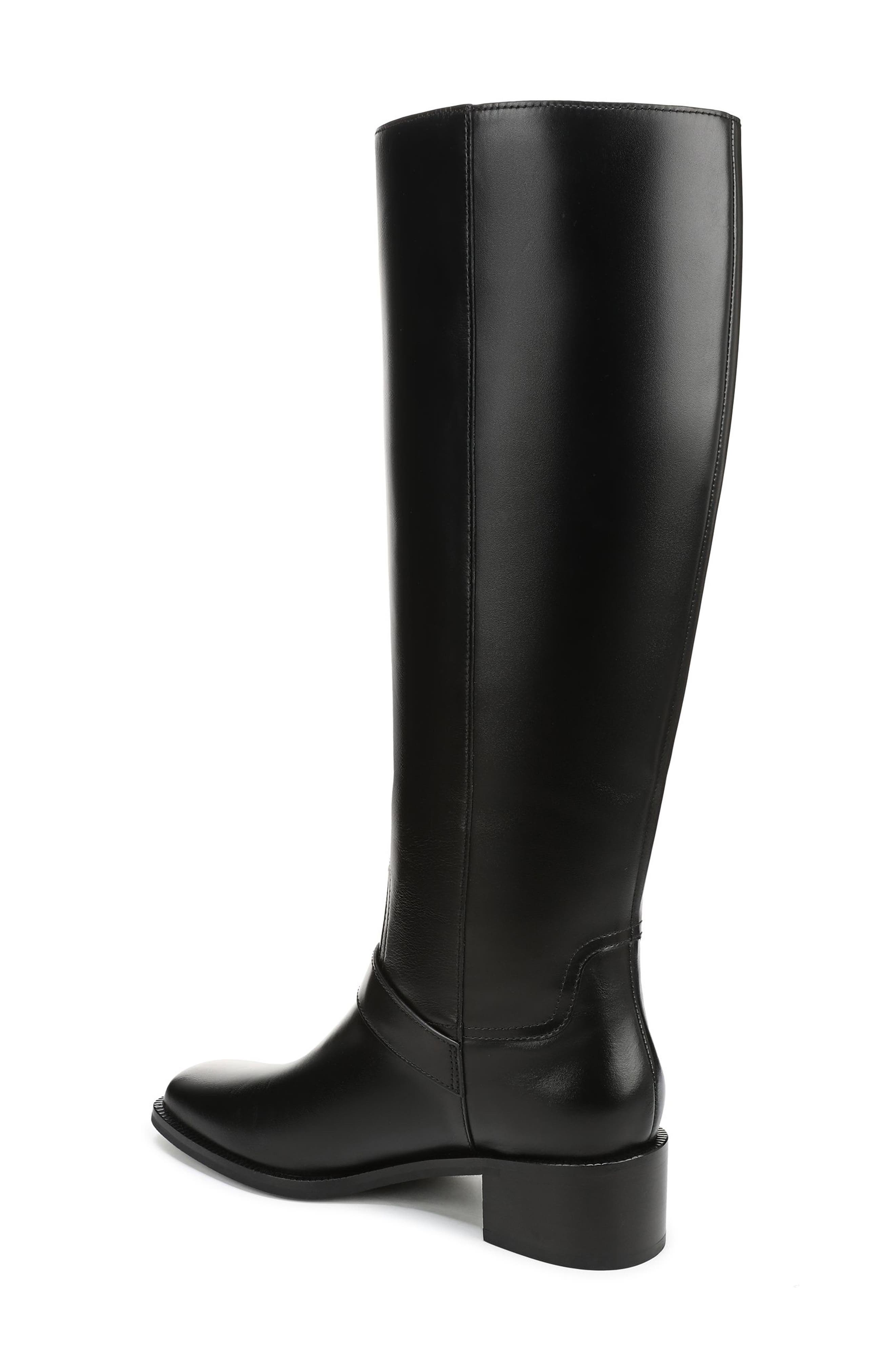 Vince Leighton Knee High Boot, Alternate, color, Black Regular Calf