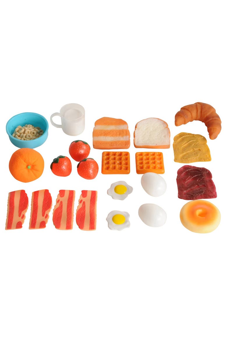 Life-size Pretend Play Breakfast Meal Set - 24 Pieces, Alternate, color, Multicolored