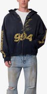 mnml Quiet Graphic Full Zip Hoodie