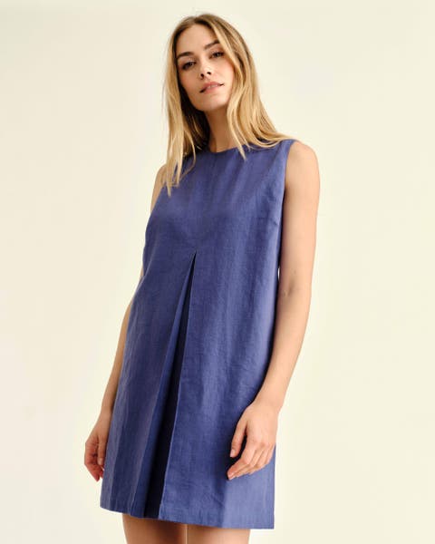 Fiona Linen Shift Dress