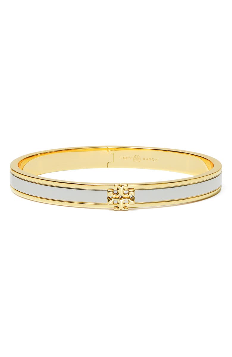 Tory Burch Kira Enamel Hinge Bracelet, Main, color, 
