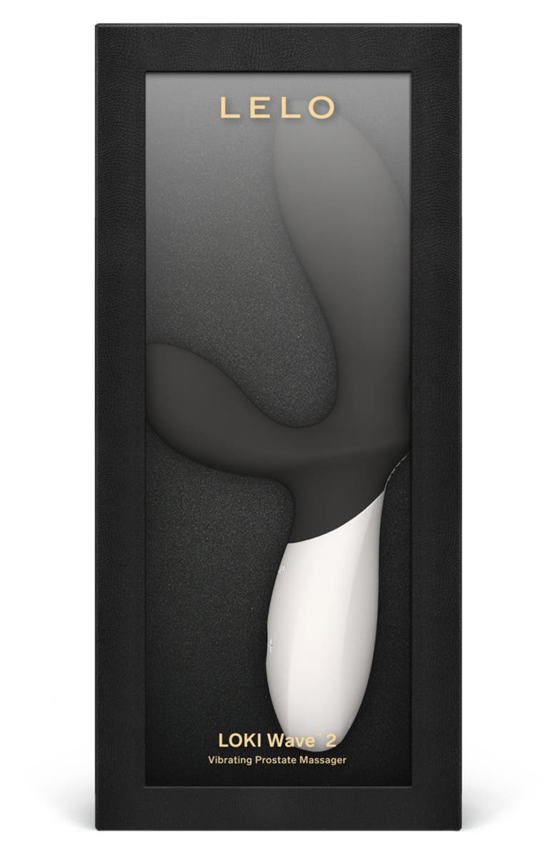 LELO Loki Wave Prostate Massager, Alternate, color, Black