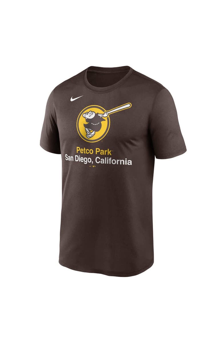 Nike Men's Nike Brown San Diego Padres Stadium Legend Performance T-Shirt, Alternate, color, Brown