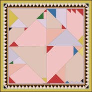 Jessie Zhao New York Double Sided Silk Scarf Of Color Recombination