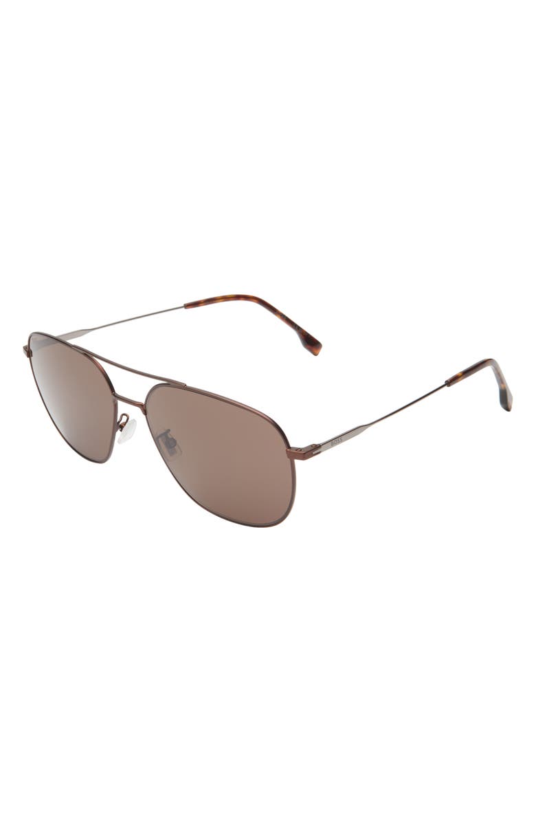 BOSS 62mm Navigator Sunglasses, Alternate, color, 