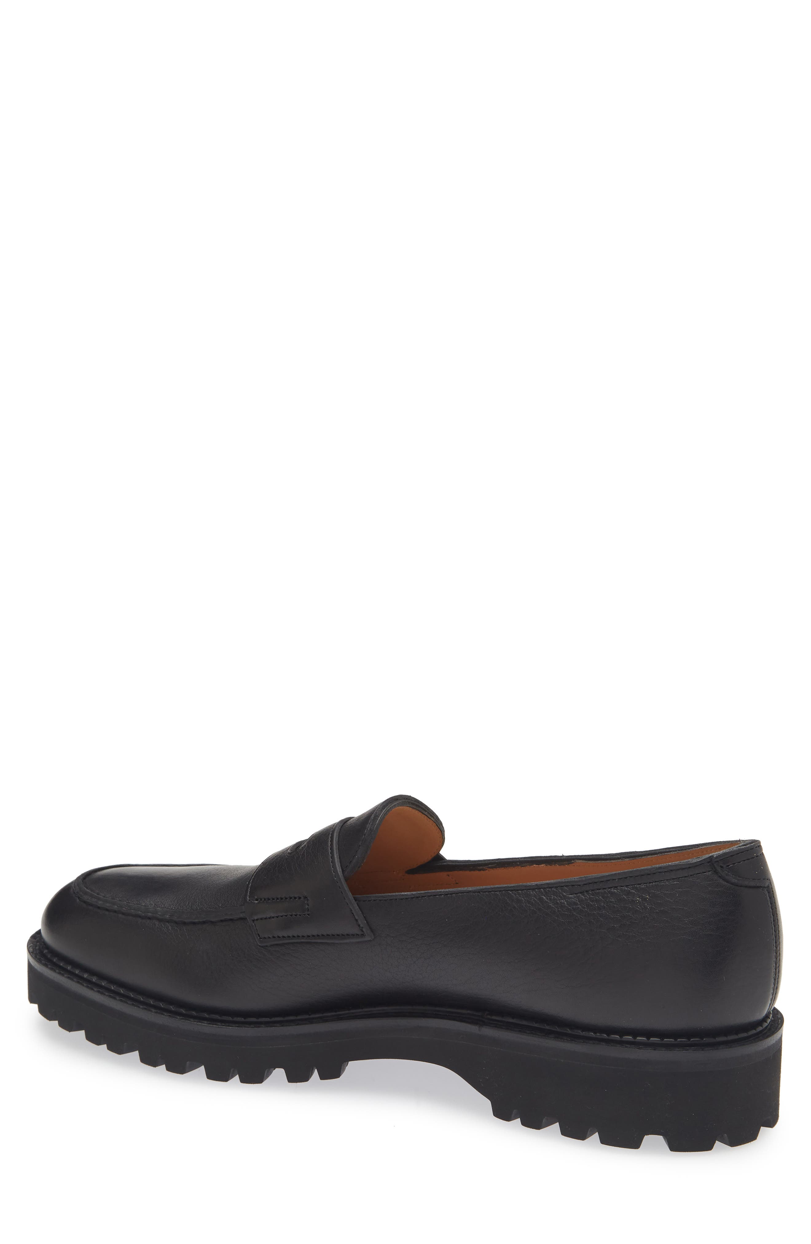 John Lobb Lopez New Standard Penny Loafer, Alternate, color, Black